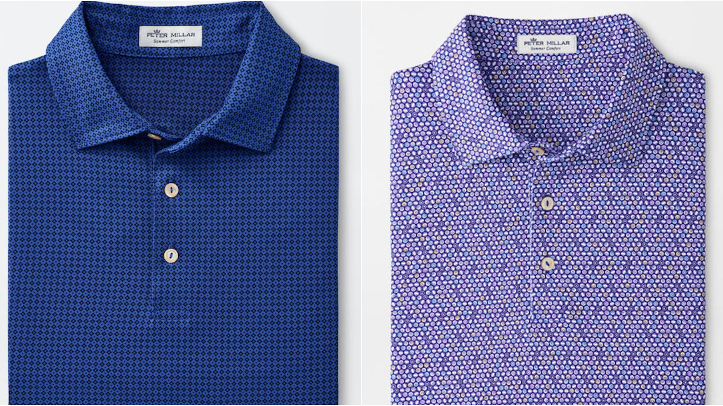 Our FAVOURITE Peter Millar golf polo shirts for SUMMER 2021